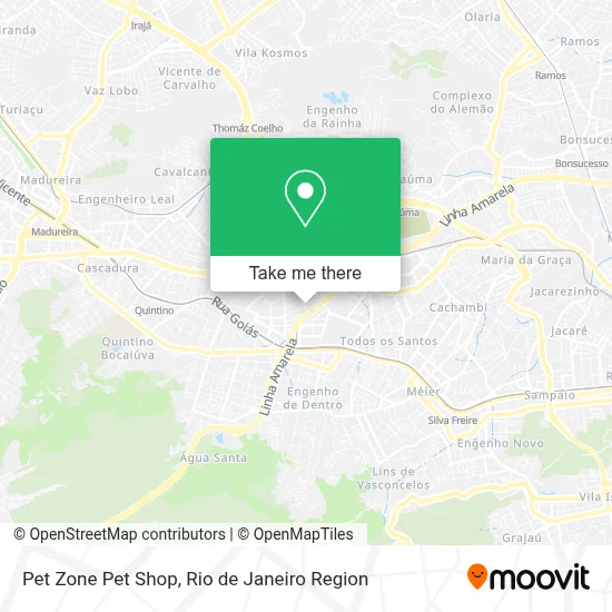 Pet Zone Pet Shop map