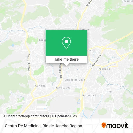 Centro De Medicina map