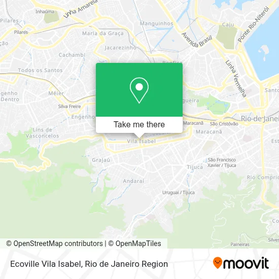 Ecoville Vila Isabel map