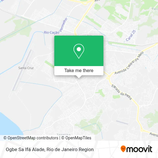 Ogbe Sa Ifá Alade map