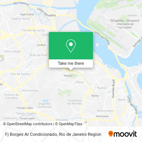 Fj Borges Ar Condicionado map