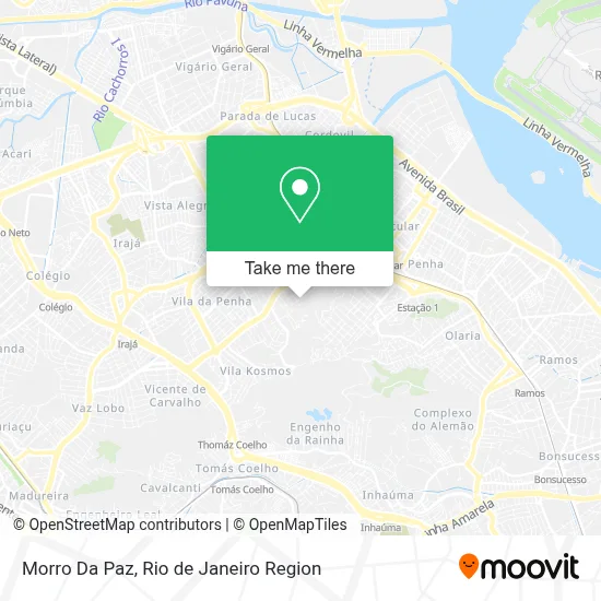 Morro Da Paz map