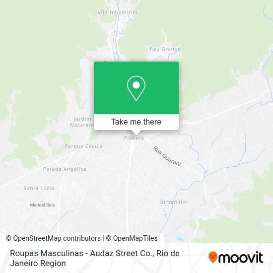 Roupas Masculinas - Audaz Street Co. map