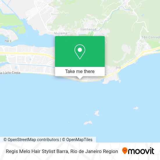Regis Melo Hair Stylist Barra map