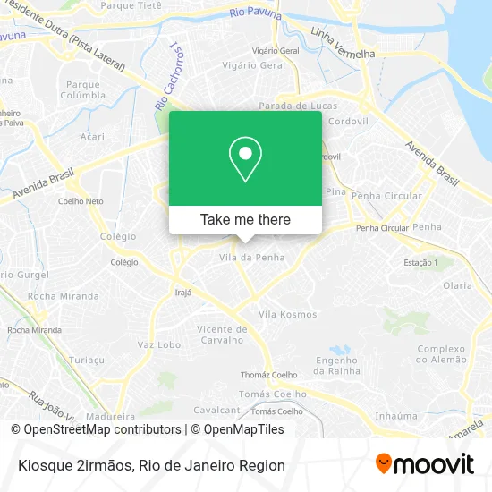 Kiosque 2irmāos map