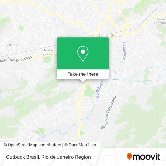 Outback Brasil map