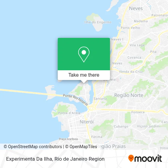 Experimenta Da Ilha map