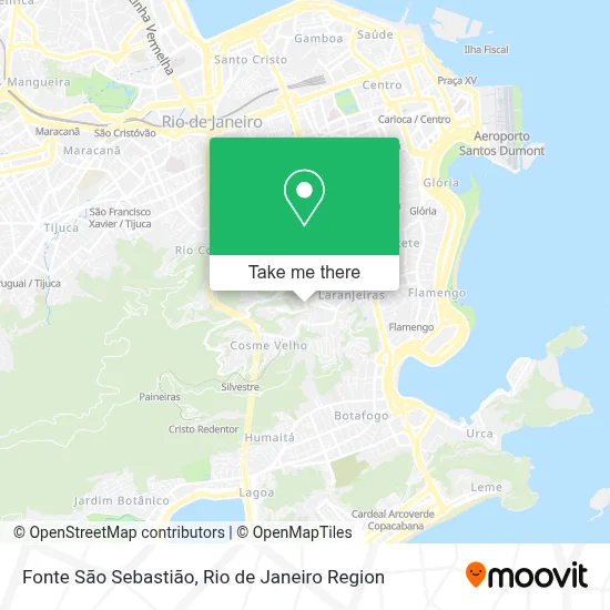 Fonte São Sebastião map