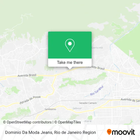 Dominio Da Moda Jeans map