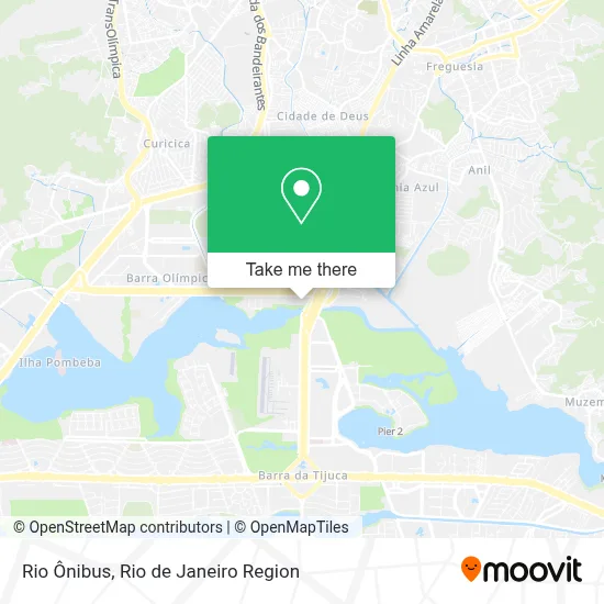 Rio Ônibus map