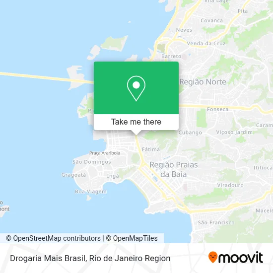 Drogaria Mais Brasil map