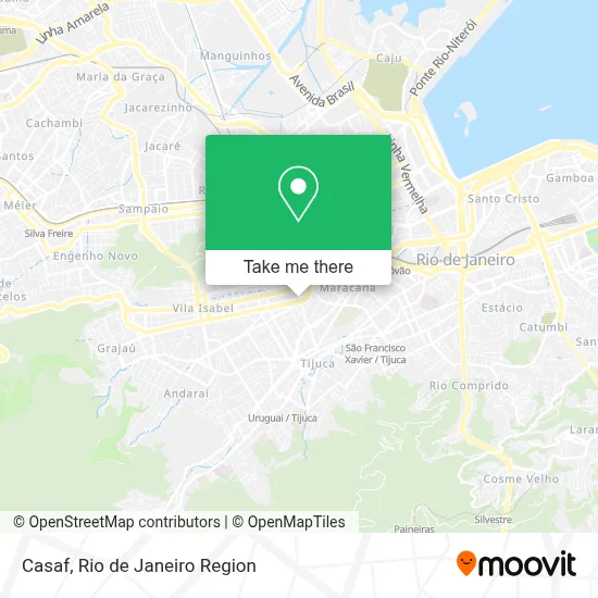 Casaf map