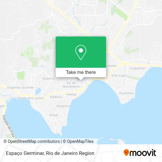 Espaço Germinar map