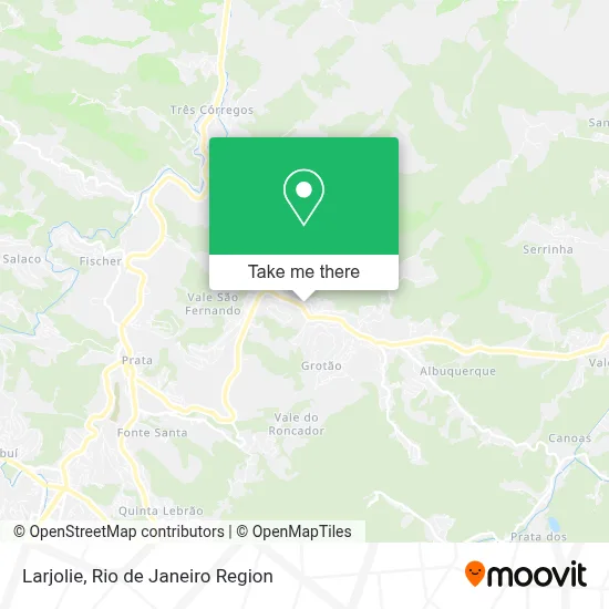 Larjolie map