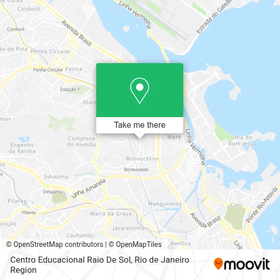 Centro Educacional Raio De Sol map