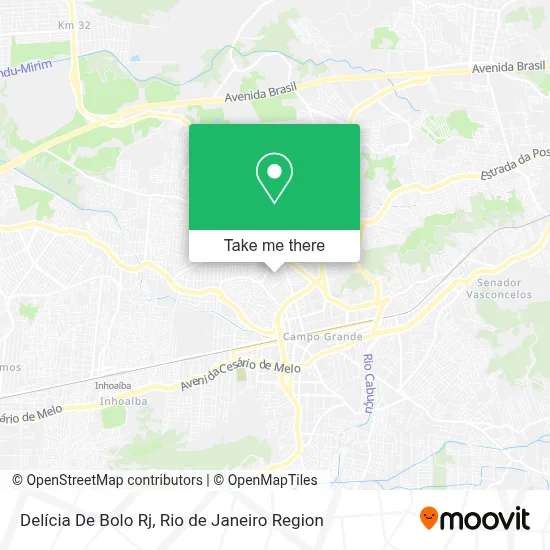 Delícia De Bolo Rj map