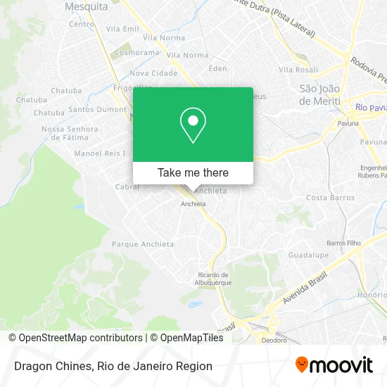 Dragon Chines map