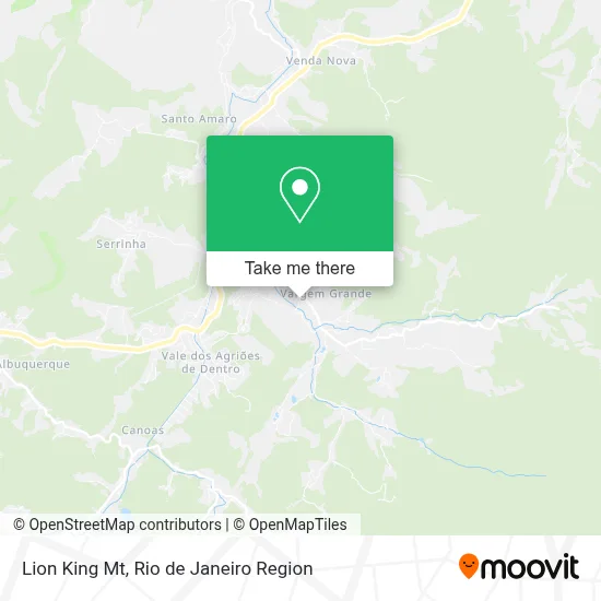 Lion King Mt map