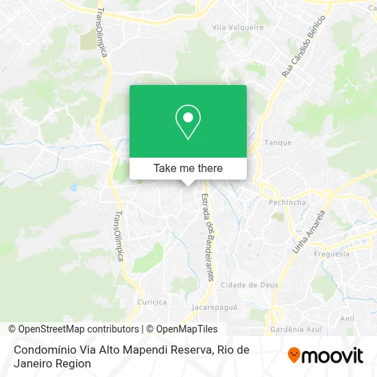 Condomínio Via Alto Mapendi Reserva map