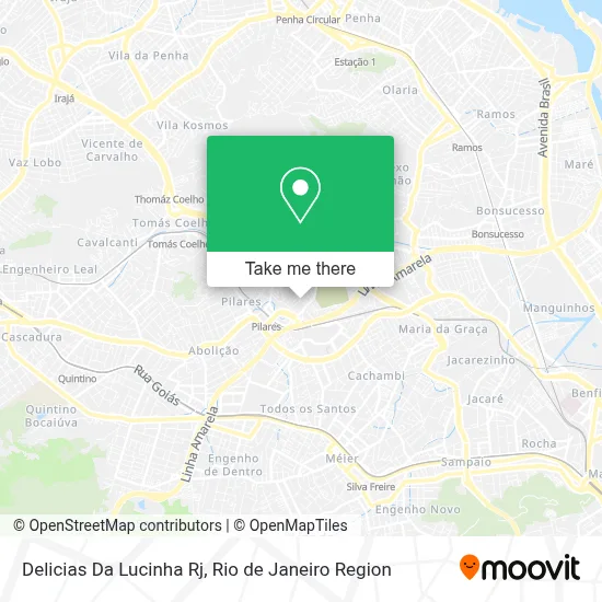 Delicias Da Lucinha Rj map