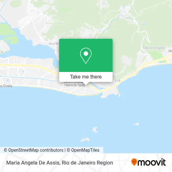 Maria Angela De Assis map