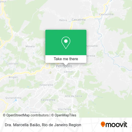 Dra. Marcella Baião map