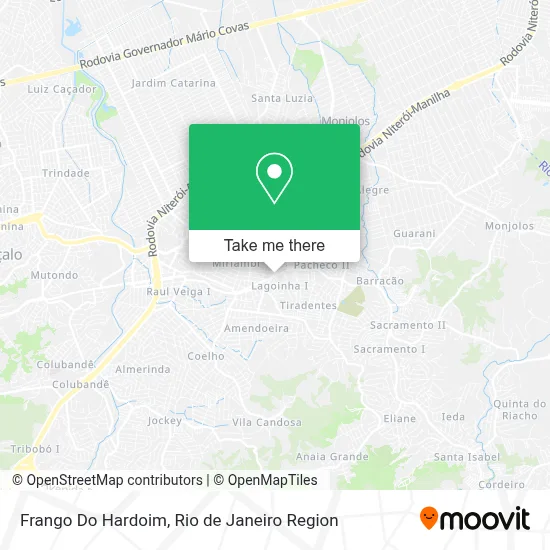 Frango Do Hardoim map