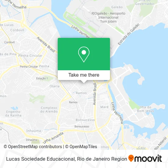 Lucas Sociedade Educacional map
