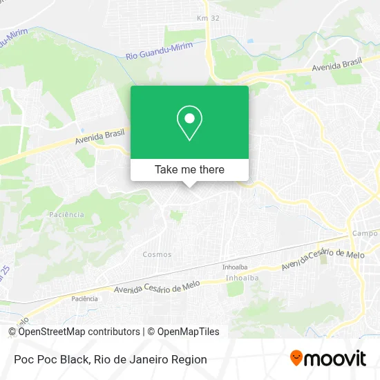 Poc Poc Black map