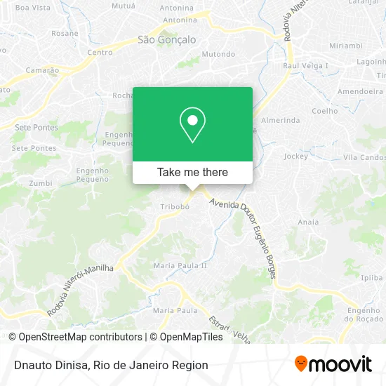 Dnauto Dinisa map