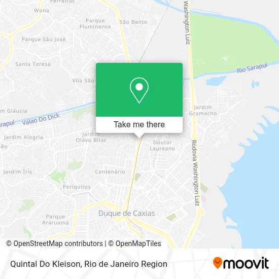 Quintal Do Kleison map