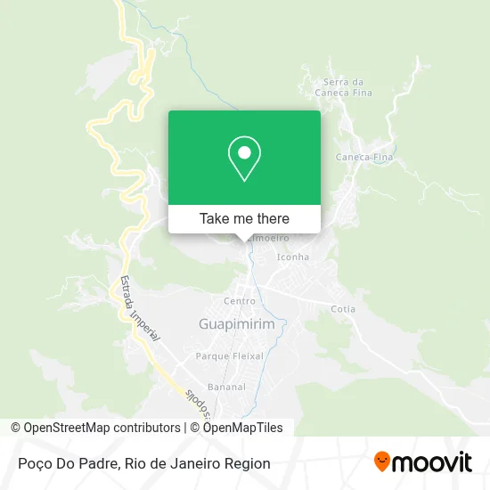 Poço Do Padre map