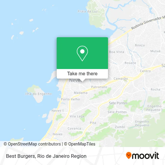 Best Burgers map