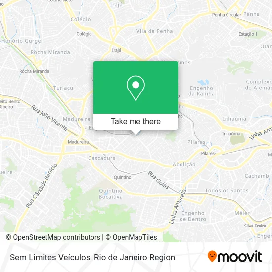 Sem Limites Veículos map