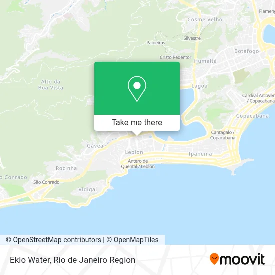 Eklo Water map