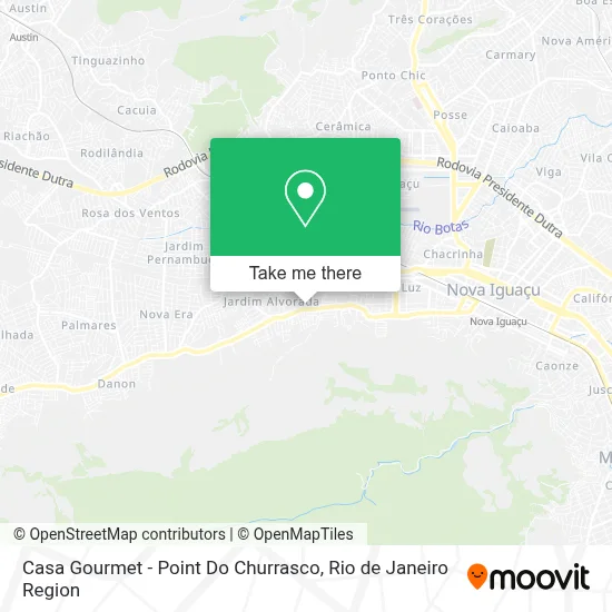 Casa Gourmet - Point Do Churrasco map