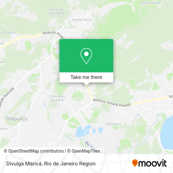 Divulga Maricá map