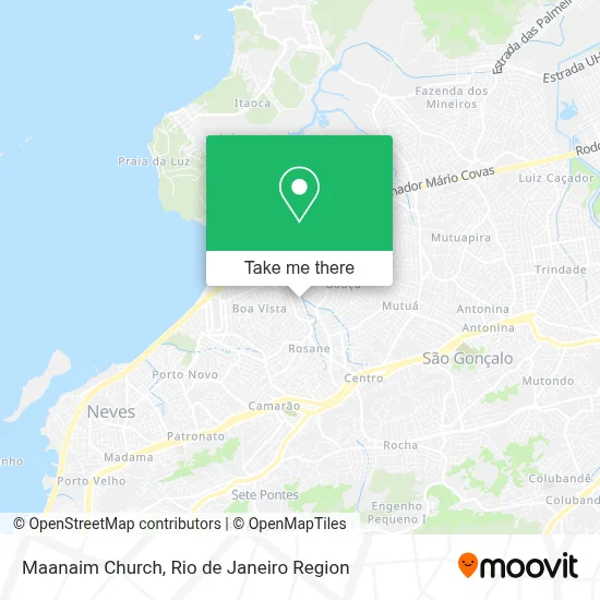 Maanaim Church map