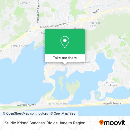Studio Krisna Sanches map