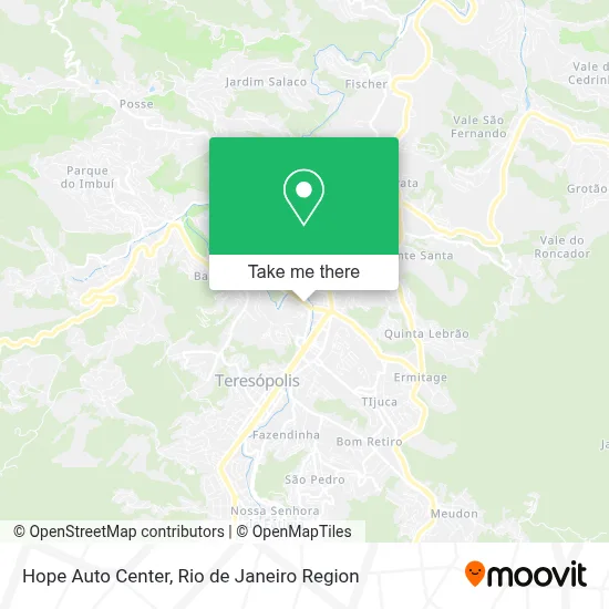 Hope Auto Center map