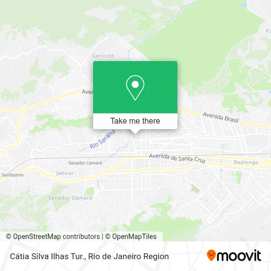 Cátia Silva Ilhas Tur. map