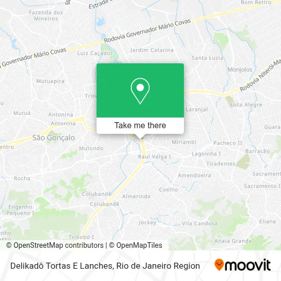 Delikadô Tortas E Lanches map