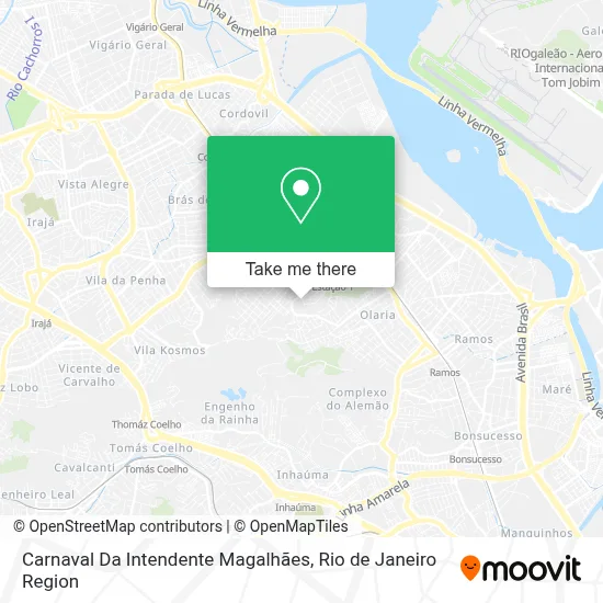 Carnaval Da Intendente Magalhães map