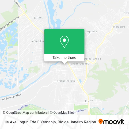 Ile Axe Logun-Ede E Yemanja map