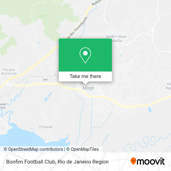 Bonfim Football Club map