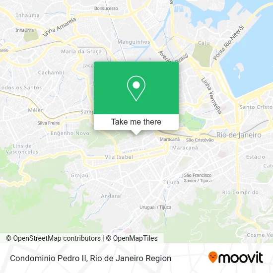 Condominio Pedro II map