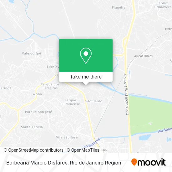 Barbearia Marcio Disfarce map