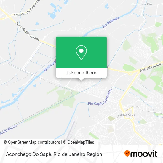 Aconchego Do Sapê map