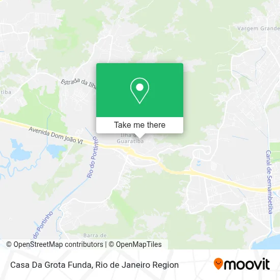 Casa Da Grota Funda map