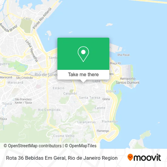 Rota 36 Bebidas Em Geral map